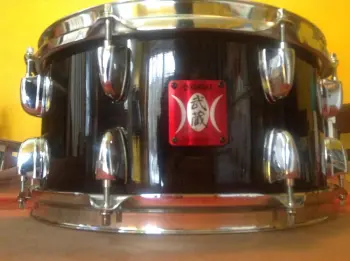 Yamaha Musashi Oak Snare Drum Transparent Black Oak 13 x 6.5