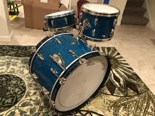 New Drum Day! 50's Slingerland Radio King (floor tom recommendations needed)