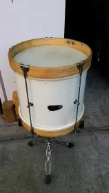 Removing old paint from wooden hoops...