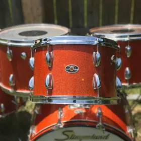 Slingerland Avante ultra rare Sparkling Orange Pearl