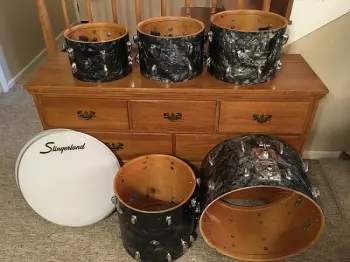 Slingerland Black Diamond Pearl