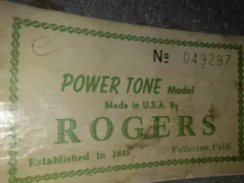Rogers Fullerton Green Label
