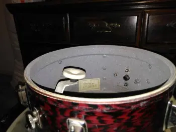 Rogers Red Onyx Drums