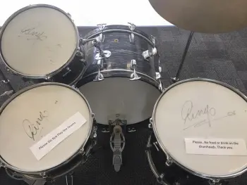 Getting a tour of Zildjian today!