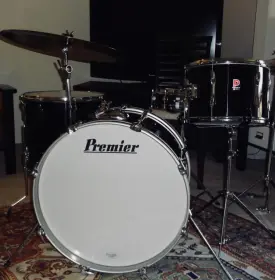 Vintage 1975 Premier Driver outfit drum set!
