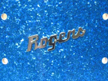 Properly installing a Roger's Drum Badge with Nails.