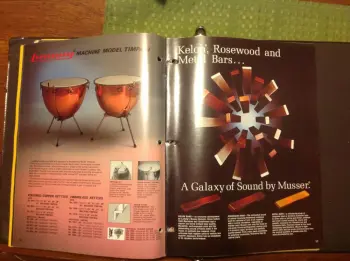 My 80's Ludwig Dealer binder