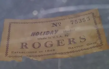 Rogers 8x12 Champagne Sparkle Tom