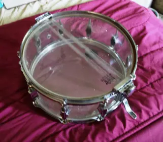 Fibes Crystalite snare hoop questions.