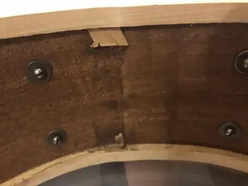 WFL snare weird shell construction