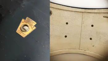 FOR SALE: Vintage 1960s Ludwig Club Date Drum Set in Black Lacquer