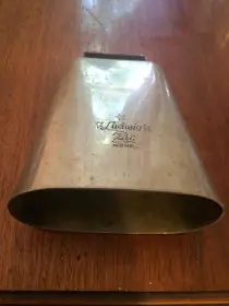 60's Ludwig Goldtone Cowbells made by Paiste?