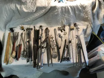 1958 Slingerland Drum set – 1 owner, complete original set – pricing/selling help