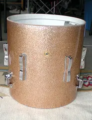 14x14 CHAMPAGNE SPARKLE CLUB-DATE FLOOR TOM