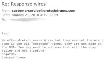 Domo arigato, Mr. Responso