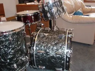 Vintage Rogers Black Diamond Pearl-$1200