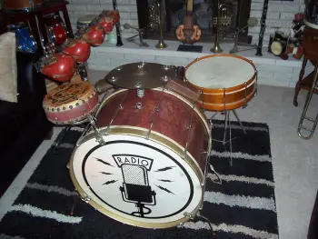 1920s Ludwig Chinese Drum Questions