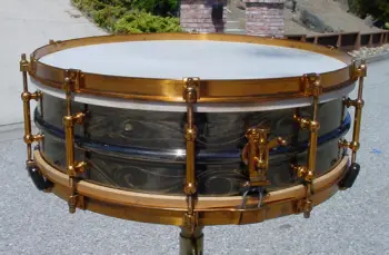 Mid-1920s Ludwig &amp; Ludwig 5x15 10 lug/scroll DeLuxe Standard Model