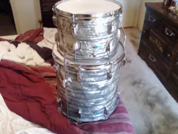 Ludwig Sky Blue Pearl Drums