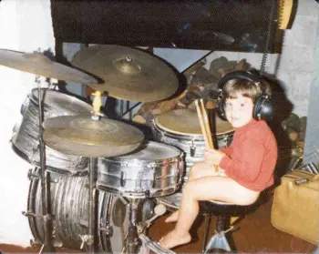 Ludwig Blue Oyster Pearl set-1960s