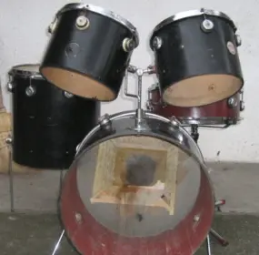 Drums &quot;Ton&quot; Made in Serbia