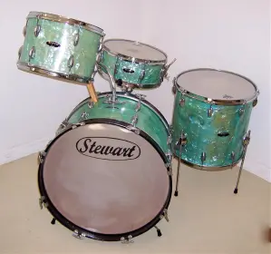 Vintage Stewart Drum Kit Made by Pearl