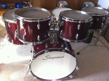 1st year Slingerland Sparkling Maroon Pearl Kit?