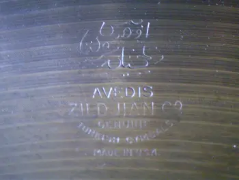 ***Vintage Avedis Zildjian 20&quot; Ride***
