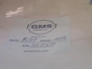 GMS Maple Snare Drum
