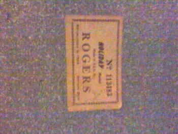 Rogers bass drum optional mounts