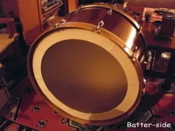 50's WFL 14&quot;x26&quot; Bass Drum