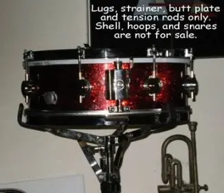 Complete Set Of DW Hardware For Snare Drum