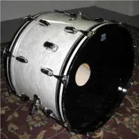 1963 Slingerland Marine white Pearl Kit