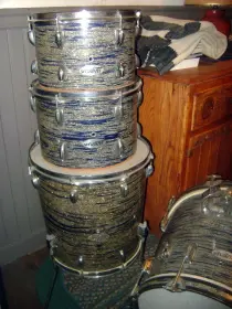 One Of A Kind! MIJ Trixon Copy Kit!