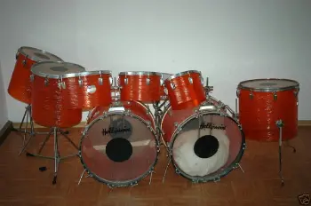Hollywood Hipercussion Meazzi Ufip Zanki - Italian vintage drums and cymbals