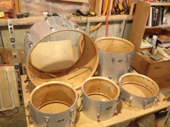 Ludwig 70's 3 Ply - Restore complete, lot's o pics