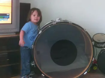 Vintage 32&quot; bass drum