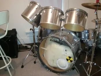 Ludwig Power Factory Set Chrome Over Wood?