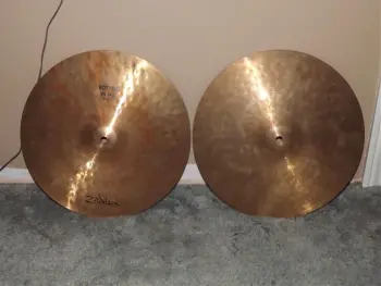 Zildjian Amir Cymbals Acquired With 70`s Ludwig Mach 4 Kit