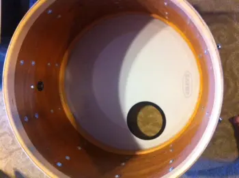 Need identification please :) Slingerland 1961 Black Diamond Pearl Bass Drum