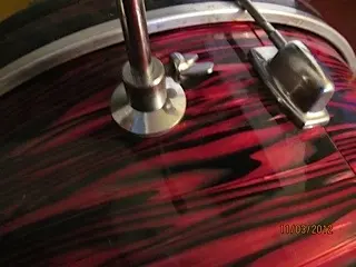 Scored a Ludwig Standard Ruby Strata Set Today