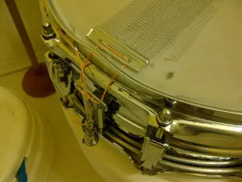 1967 Ludwig Supraphonic Keystone Badge - Player's Snare -