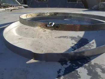 single flanged hoops