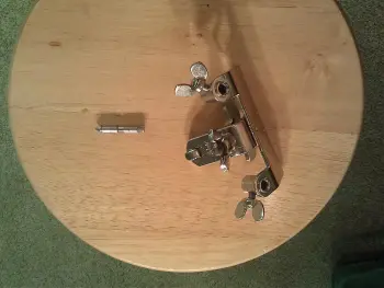 60's Ludwig bass drum stop spur