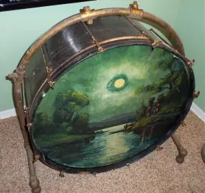 Old Ludwig Bass drum age and finish?