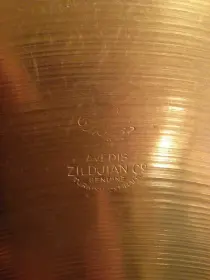 Zildjian Trans Stamp 16&quot; Brilliant crash, thin! 1033g