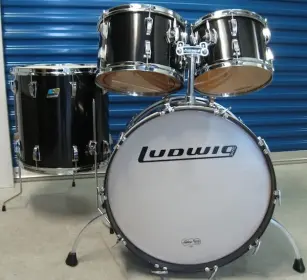 Ludwig 1980/81 Black Cortex kit