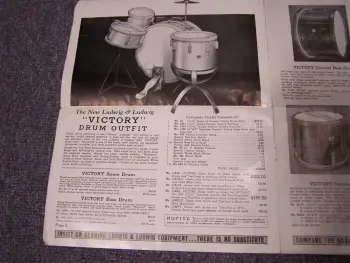 WWII Ludwig &amp; Ludwig Victory marching snare
