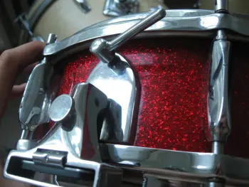 Sonor teardrop in red sparkle - help needed