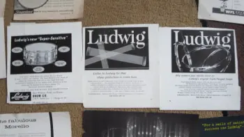 Lots of drum catalogs..